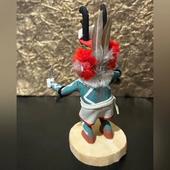 ❤️Vintage Authentic Medium Size Antelope Kachina Doll Native American Artists❤️ - Picture 5 of 10